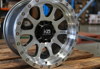 KING OFFROAD - HURRICANE 2 MACHINED FACE LIGHT GUNMETAL | Machined face KING OFFROAD - HURRICANE 2 MACHINED FACE LIGHT GUNMETAL | Machined face